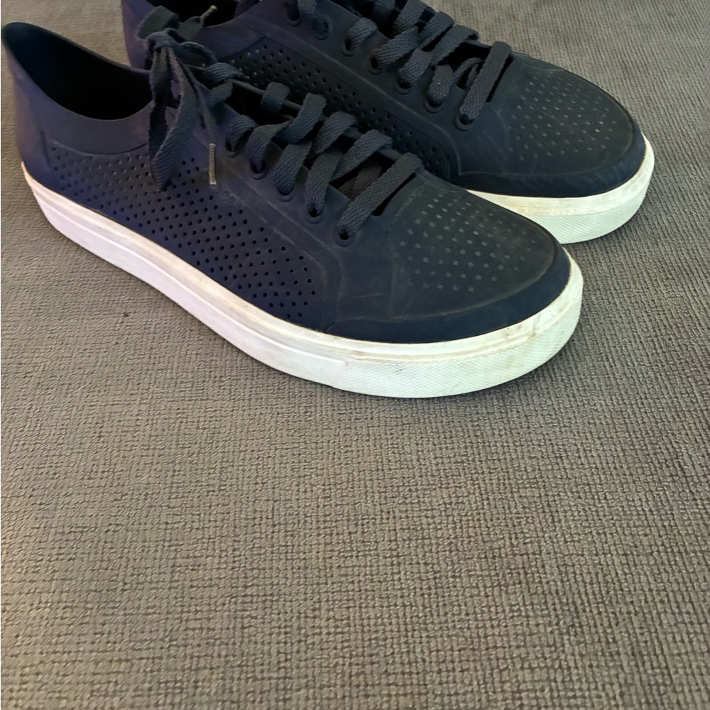 CROCS Black Perforated Sneakers